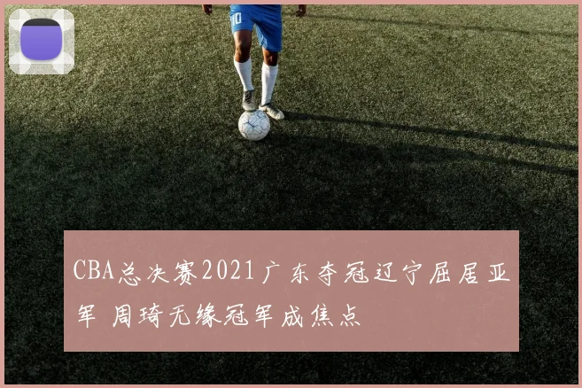 CBA总决赛2021广东夺冠辽宁屈居亚军 周琦无缘冠军成焦点
